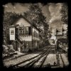 'Signal Box, Alston Station' by Dave Dixon LRPS