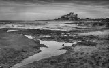 'Bamburgh Castle And Beach' by Dave Dixon LRPS