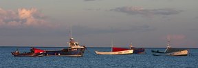 'Boulmer Boats' by Dave Dixon LRPS