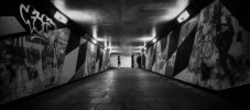'Subway And Pedestrian' by Dave Dixon LRPS