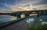 'Berwick Sunset' by Dave Dixon LRPS