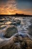 'Dunstanburgh Sunset' by David Burn LRPS