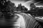 'Guyzance Weir' by David Burn LRPS