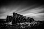 'Upturned Herring Boats' by David Burn LRPS