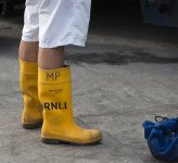 'Yellow Wellies' by Doug Ross