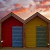 'Red Hut, Yellow Hut' by Gareth Shackleton