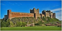 'Bamburgh Castle' by Gerry Simpson ADPS LRPS