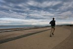 'Running On Blyth Prom' by Gerry Simpson ADPS LRPS