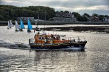 'RNLI Out For Practice' by Gordon Charlton