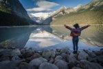 'Louise at Lake Louise' by Ian Atkinson ARPS