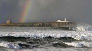 'Rainbow Over The Farnes' by Ian Atkinson ARPS