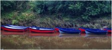 'Rowing Boats at Warkworth' by Ian Atkinson ARPS