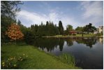 'The House And Lake' by Ian Atkinson ARPS