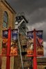 'woodhorn Banners' by Ian Atkinson ARPS