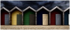 'Beach Huts' by Jane Coltman CPAGB