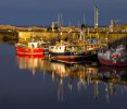 'Evening Light In Seahouses' by Jim Kirkpatrick