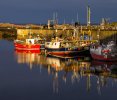 'Evening Light In Seahouses' by Jim Kirkpatrick