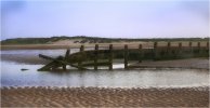 'Drunken Groyne' by Karen Broom