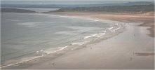 'Looking Down On Rhossilli Bay' by Karen Broom