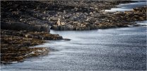 'Craster Shoreline' by Karen Broom