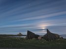 'Boat Sheds By Moonlight (2)' by Nick Johnson