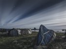 'Boat Sheds By Moonlight (3)' by Nick Johnson