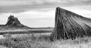 'View Of Holy Island' by Pat Wood LRPS