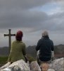 'Alnmouth Cross' by Peter Downs LRPS