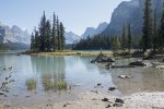 'Spirit Island, Maligne Lake' by Richard Stent LRPS