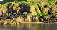 'Rocks, Craster Shore' by Rosie Cook-Jury