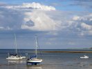 'Yachts On Holy Island' by Rosie Cook-Jury