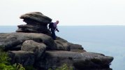 'Photographer On The Rocks' by Sue Baker