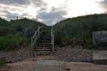 'Druridge Bay Beach Steps' by Tom Dundas