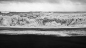'Black Beach 2' by Valerie Atkinson