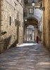 'Man In Red, Tuscan Street' by Valerie Atkinson