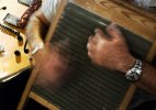 'Washboard Player' by Valerie Atkinson