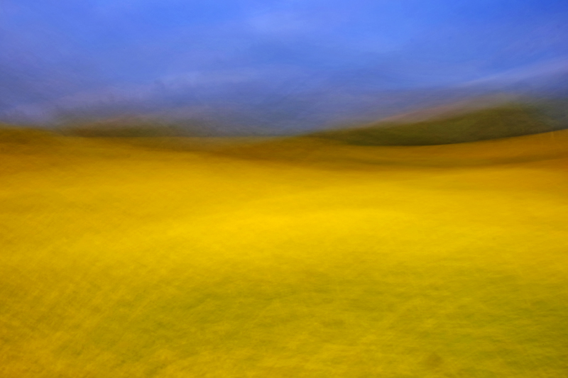 'Blue On Yellow' by Alastair Cochrane FRPS DPAGB EFIAP