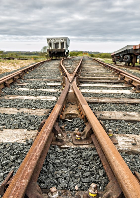 'Track At Aln Railway' by Carol McKay