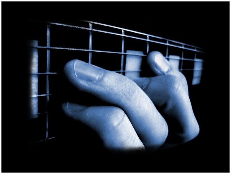 'Blue Guitar' by Dave Dixon LRPS