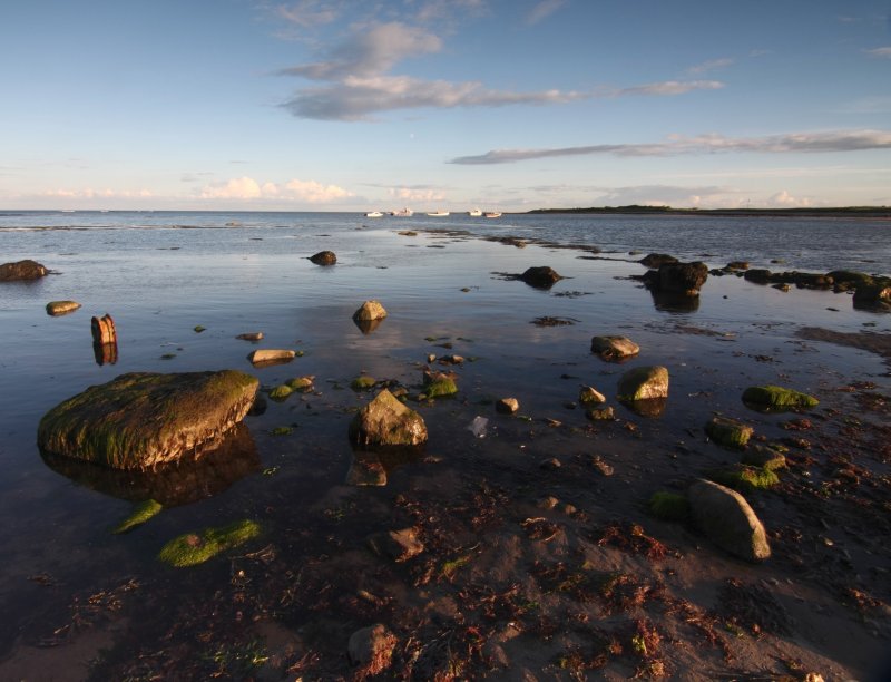 'Boulmer Haven' by Dave Dixon LRPS