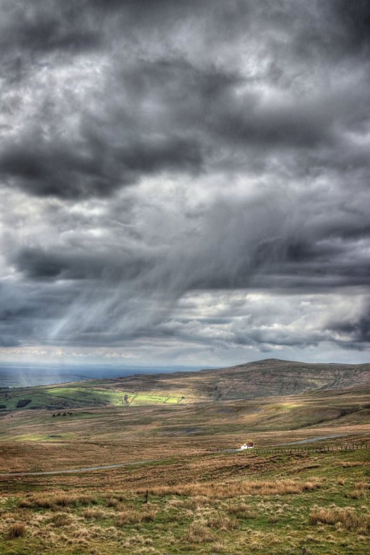 'Cloud Brewing Over Haresceugh Fell' by Dave Dixon LRPS