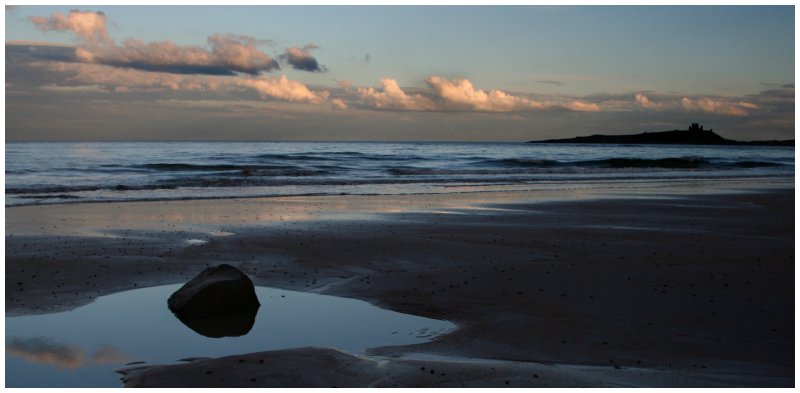 'Dunstanburgh Castle From Embleton Bay' by Dave Dixon LRPS