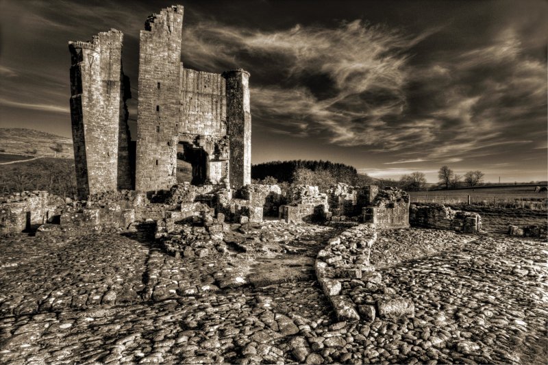 'Edlingham Castle' by Dave Dixon LRPS
