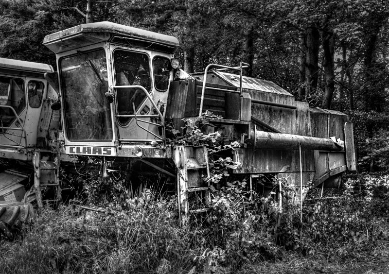'Combine Harvester' by Dave Dixon LRPS