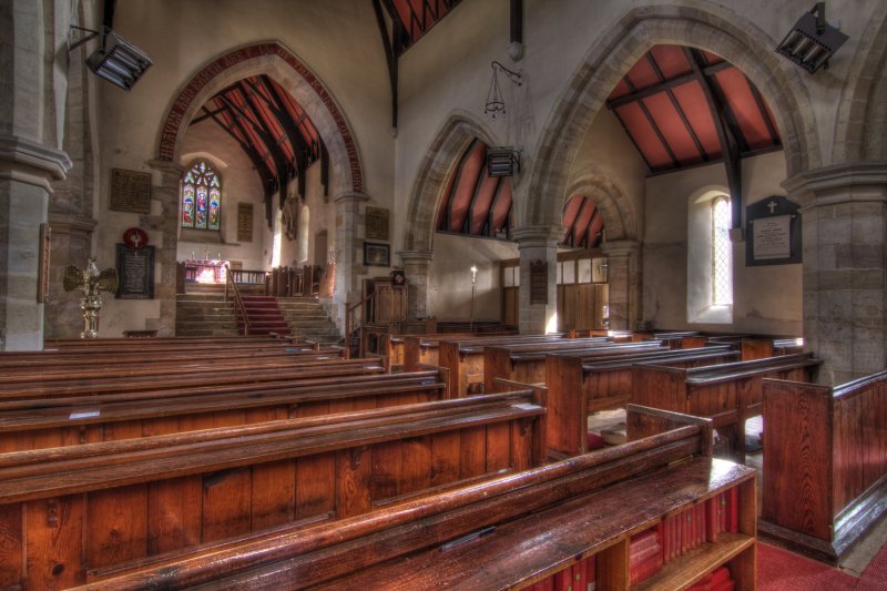 'St Michael & All Angels, Alwinton' by Dave Dixon LRPS