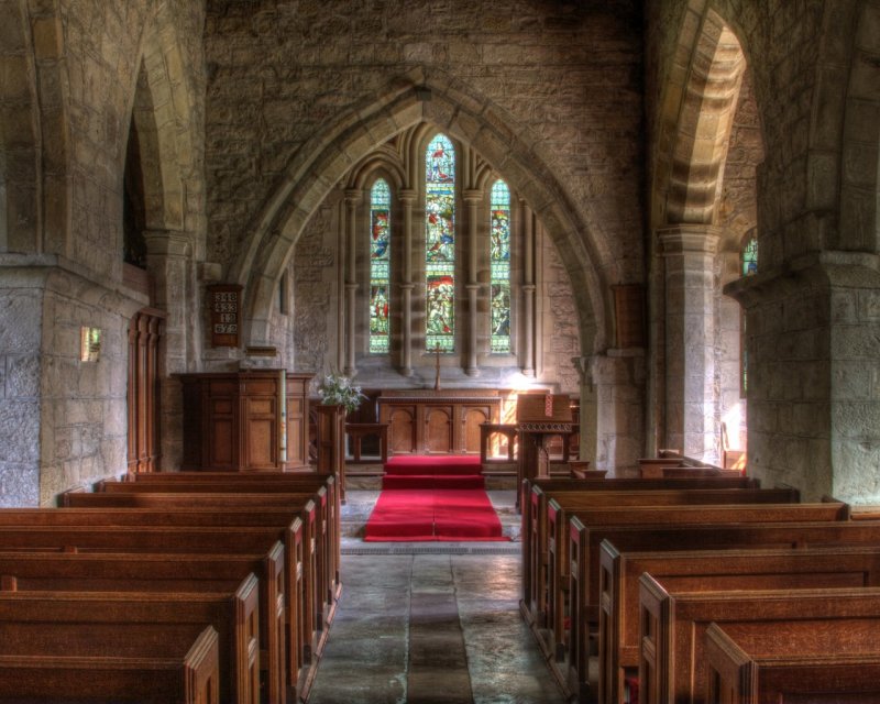 'St Michael & All Angels, Ingram' by Dave Dixon LRPS