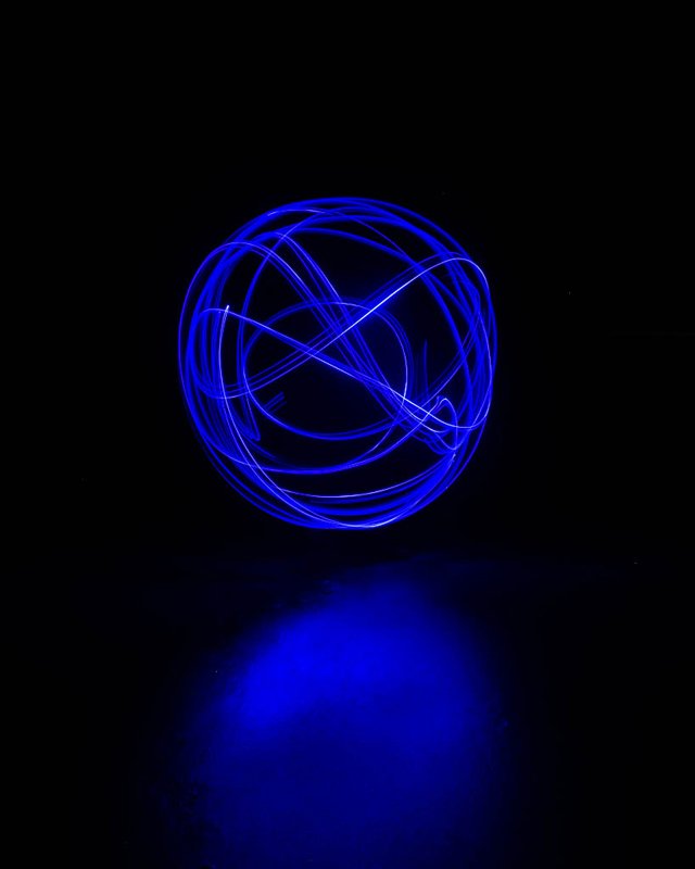 'Blue Ball' by David Burn LRPS