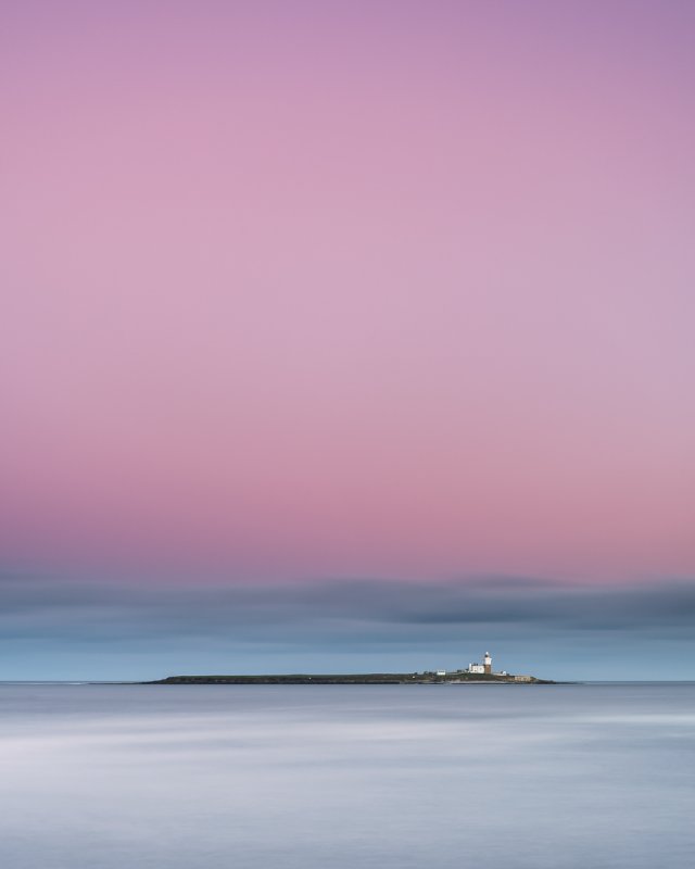 'Island Sunset' by David Burn LRPS