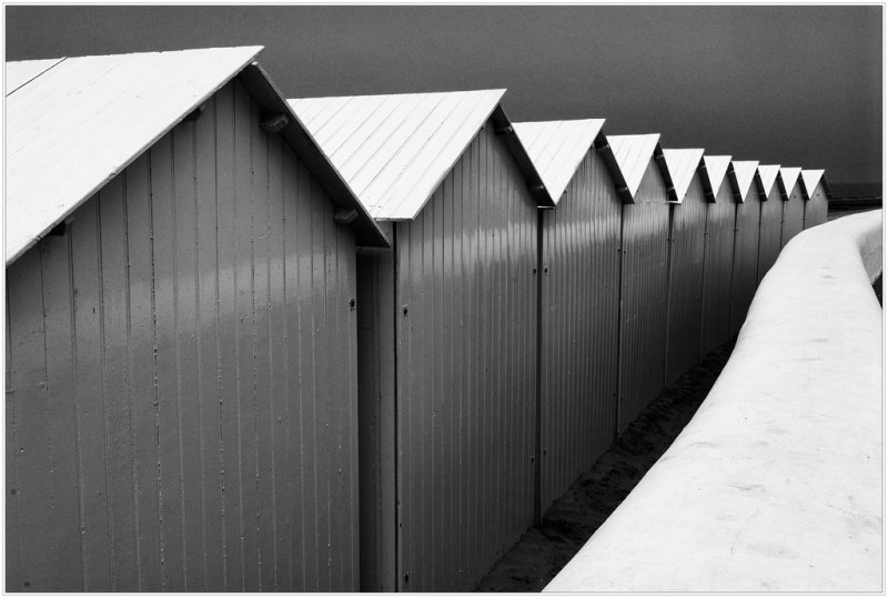 'Beach Huts' by Doug Ross