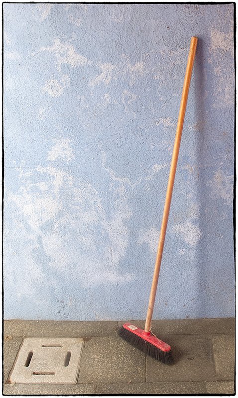 'Red Broom 2' by Doug Ross